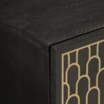 vidaXL Konferenčný stolík 80x50x40 cm, mangový masív – Obrázok 7