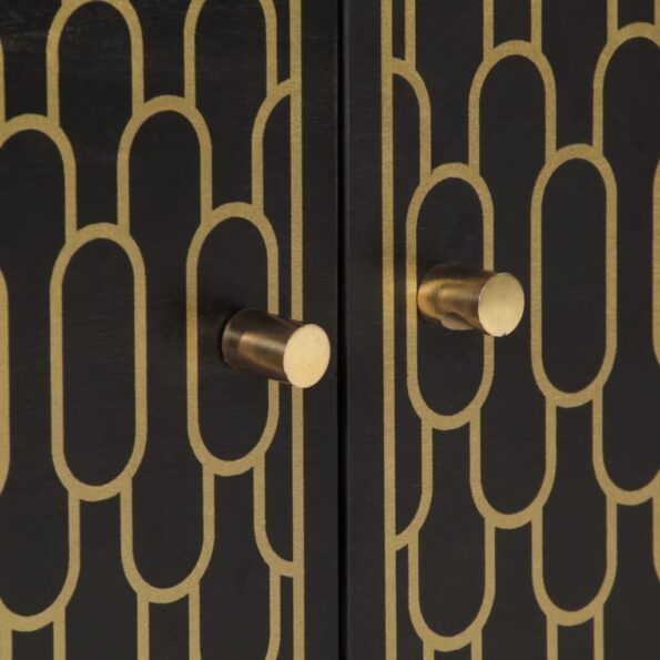 vidaXL Konferenčný stolík 80x50x40 cm, mangový masív – Obrázok 8