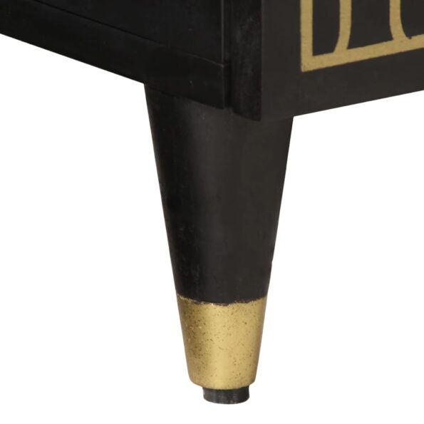 vidaXL Konferenčný stolík 80x50x40 cm, mangový masív – Obrázok 9