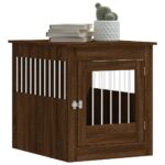 vidaXL Nábytková prepravka pre psa hnedý dub 64,5x80x71 cm komp. drevo – Obrázok 4