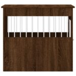 vidaXL Nábytková prepravka pre psa hnedý dub 64,5x80x71 cm komp. drevo – Obrázok 8