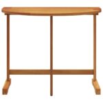vidaXL Skladací balkónový stôl 90x60x72 cm akáciový masív – Obrázok 4