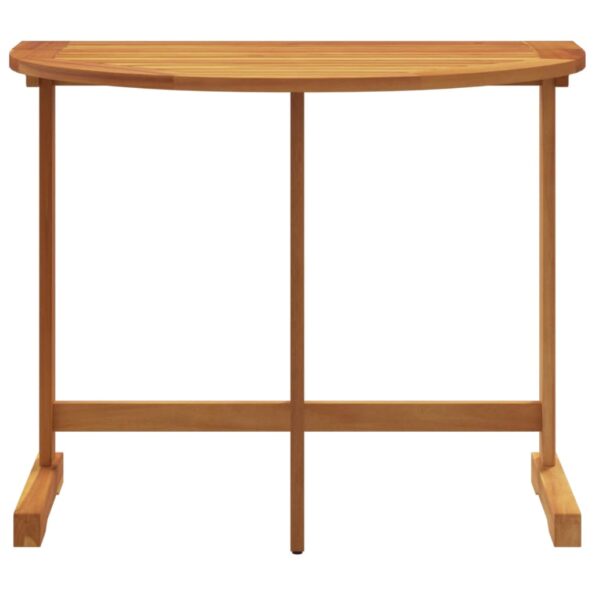vidaXL Skladací balkónový stôl 90x60x72 cm akáciový masív – Obrázok 4