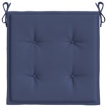 vidaXL Podložky na paletový nábytok 4 ks, námornícke modré 50x50x3 cm – Obrázok 5