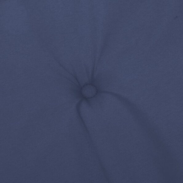 vidaXL Vankúše na stoličky s nízkym operadlom 2 ks námor. modré látka – Obrázok 7