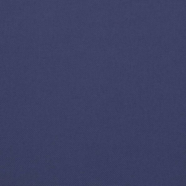 vidaXL Vankúše na stoličky s nízkym operadlom 2 ks námor. modré látka – Obrázok 8