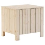 vidaXL Úložný box s vekom RANA 60x49x54 cm borovicový masív – Obrázok 6