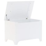 vidaXL Úložný box s vekom RANA biely 80x49x54 cm borovicový masív – Obrázok 7
