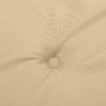 vidaXL Vankúše na stoličky 4 ks béžová melanž 120x50x4 cm látka – Obrázok 7