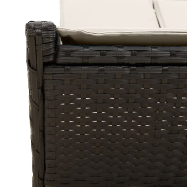 VXL8721012466968_g_en_hd_7.jpg vidaXL Dvojité ležadlo s vankúšmi čierne polyratan – Obrázok 9