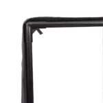 vidaXL Dvojité ležadlo so strieškou a závesmi sivé polyratan – Obrázok 6