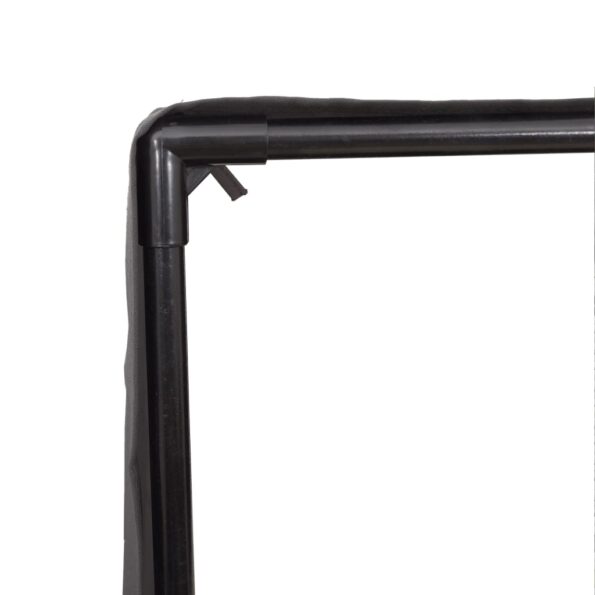 vidaXL Dvojité ležadlo so strieškou a závesmi sivé polyratan – Obrázok 6