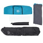 vidaXL Rodinný stan s verandou 9 osôb modrý rýchloupínací – Obrázok 10