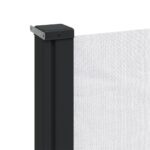 vidaXL Zaťahovacia bočná markíza, biela 120x500 cm – Obrázok 7