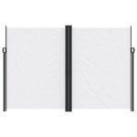 vidaXL Zaťahovacia bočná markíza, biela 220x1000 cm – Obrázok 3