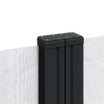 vidaXL Zaťahovacia bočná markíza, biela 220x1000 cm – Obrázok 7