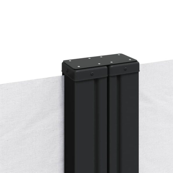 vidaXL Zaťahovacia bočná markíza, biela 220x1000 cm – Obrázok 7