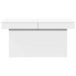 vidaXL Konferenčný stolík biely 80x55x40 cm kompozitné drevo – Obrázok 5