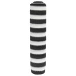 vidaXL Tieniaca sieť antracitovo-biela 1x25 m HDPE 75 g/m²