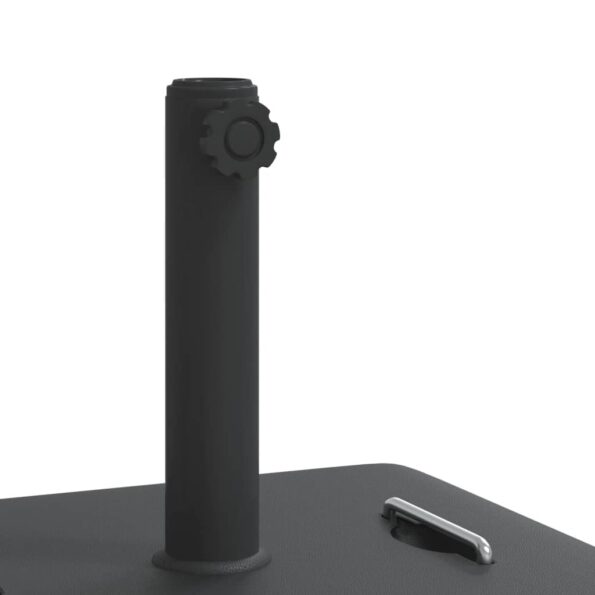 vidaXL Podstavec pod slnečník s rúčkami pre Ø38/48mm tyče 27kg štvorec – Obrázok 8