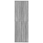 vidaXL Vysoká skrinka sivá sonoma 60x35x180 cm kompozitné drevo – Obrázok 3