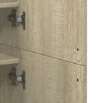 vidaXL Skrinka na topánky, dub sonoma 80x39x178 cm, kompozitné drevo – Obrázok 8