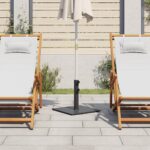 vidaXL Stojan na slnečník pre Ø32/38/48 mm tyče 17 kg štvorec – Obrázok 3