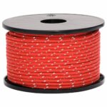 vidaXL Stanové lano s reflexnými pásikmi a napinákmi 50 m 5 mm – Obrázok 4