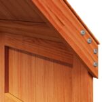 vidaXL Strecha na detskú posteľ voskovohnedá 60x89x134,5 cm borovica – Obrázok 7