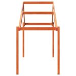 vidaXL Strecha na detskú posteľ voskovohnedá 203x95,5x142 cm borovica – Obrázok 5