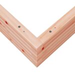 vidaXL Záhradný kvetináč 100x100x23 cm masívny douglas – Obrázok 8