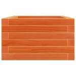 vidaXL Záhradný kvetináč voskovohnedý 70x40x23 cm masívna borovica – Obrázok 6