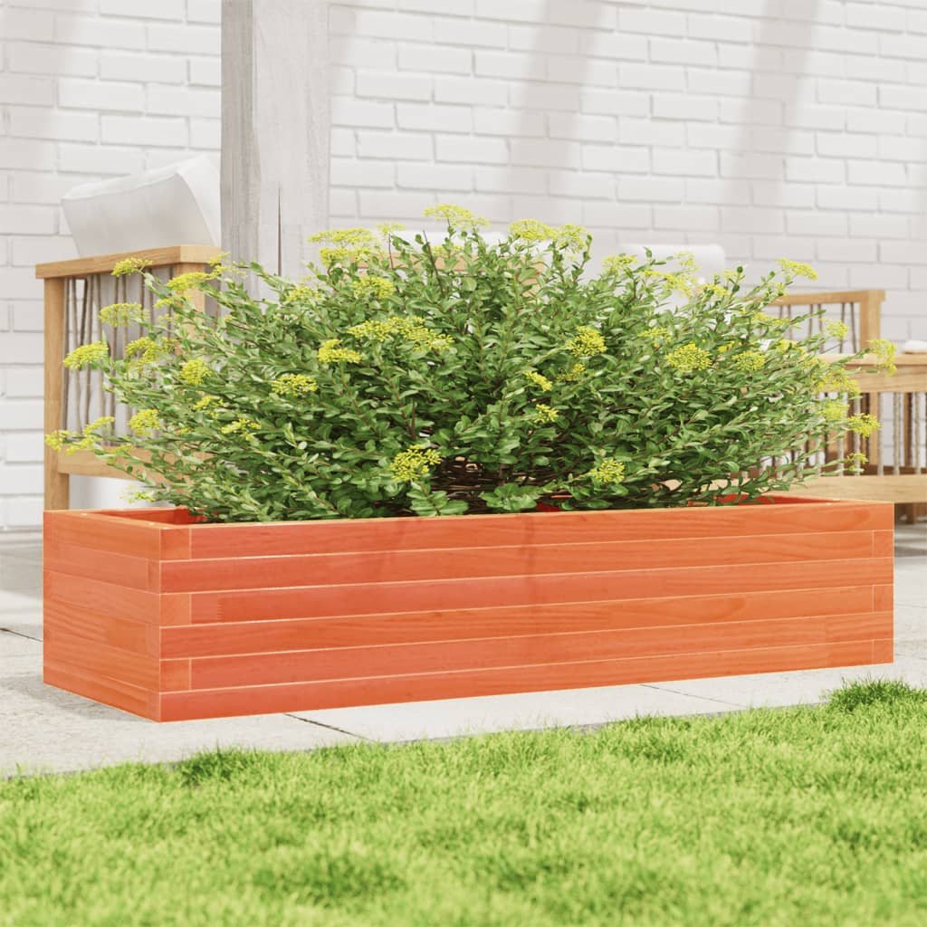 VXL8721102659539_m_en_hd_1.jpg vidaXL Záhradný kvetináč voskovohnedý 110x40x23 cm masívna borovica – Obrázok 1