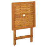 vidaXL 3-dielna bistro súprava sivá polypropylén+drevený masív – Obrázok 8