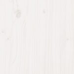 vidaXL Záhradný kvetináč biely 70x70x46 cm borovicový masív – Obrázok 9