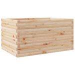 vidaXL Záhradný kvetináč 90x60x46 cm masívna borovica – Obrázok 2