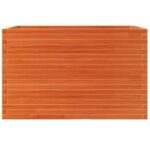 vidaXL Záhradný kvetináč voskovohnedý 110x60x68,5 cm masívna borovica – Obrázok 5