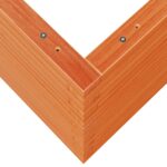 vidaXL Záhradný kvetináč voskovohnedý 110x60x68,5 cm masívna borovica – Obrázok 8