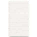 vidaXL Záhradný kvetináč biely 70x40x72,5 cm borovicový masív – Obrázok 6