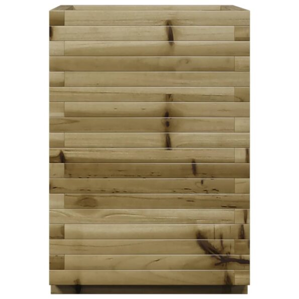 vidaXL Záhradný kvetináč 50x50x72 cm impregnovaná borovica – Obrázok 6