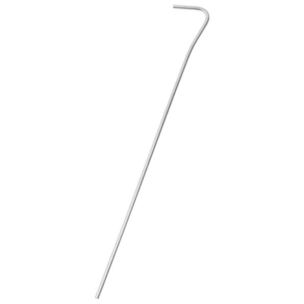 vidaXL Stanové kolíky 25 ks 23 cm Ø6 mm pozinkovaná oceľ – Obrázok 2
