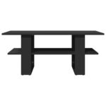 vidaXL Konferenčný stolík čierny 102x55x42 cm kompozitné drevo – Obrázok 3