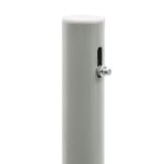 vidaXL Zaťahovacia bočná markíza 120 x 300 cm čierna – Obrázok 5