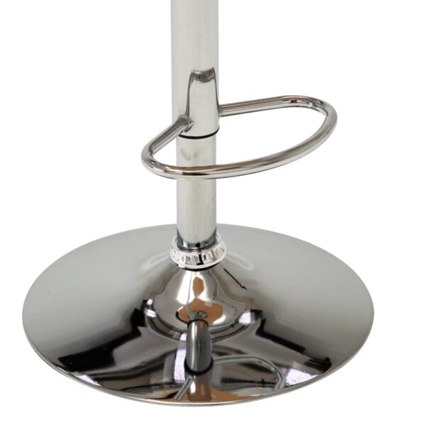 vidaXL Barová stolička, čierna, ohýbané drevo a umelá koža – Obrázok 7