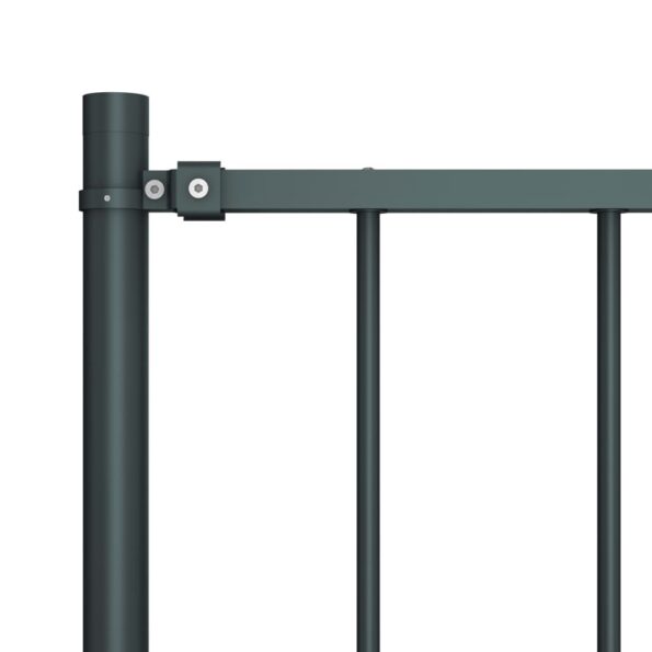 VXL8719883670461_g_en_hd_2.jpg vidaXL Plotový panel so stĺpikmi práškovaná oceľ 1,7x1,25 m antracitový – Obrázok 3
