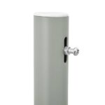 vidaXL Zaťahovacia bočná markíza na terasu 120x500 cm, červená – Obrázok 5