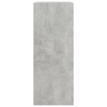 vidaXL Knižnica s 2 policami, betónovo sivá 80x30x76,5cm, drevotrieska – Obrázok 5