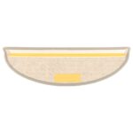 vidaXL Samolepiace nášľapy na schody 15ks, vzhľad sisalu 56x17x3 taupe – Obrázok 6