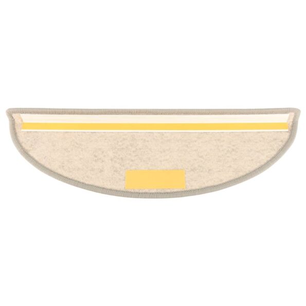 vidaXL Samolepiace nášľapy na schody 15ks, vzhľad sisalu 56x17x3 taupe – Obrázok 6