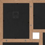 vidaXL Kolážový fotorámik na 24 fotiek (13x18 cm) bledohnedý MDF – Obrázok 6
